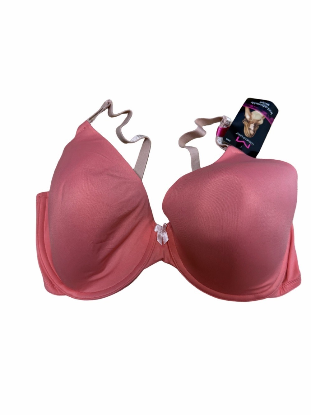 Maidenform 38DD Coral Punch One Fab Fit Underwire T Shirt Bra NWT
